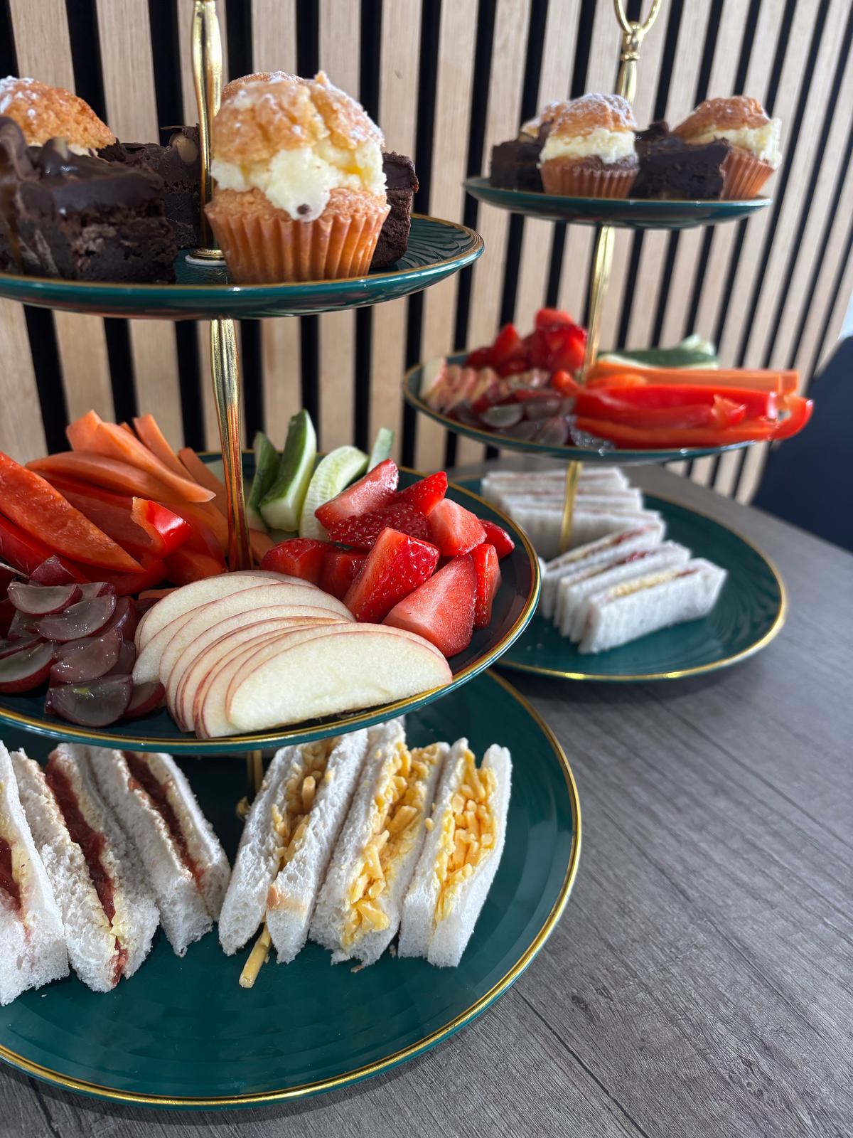 Afternoon tea party at Scallywags